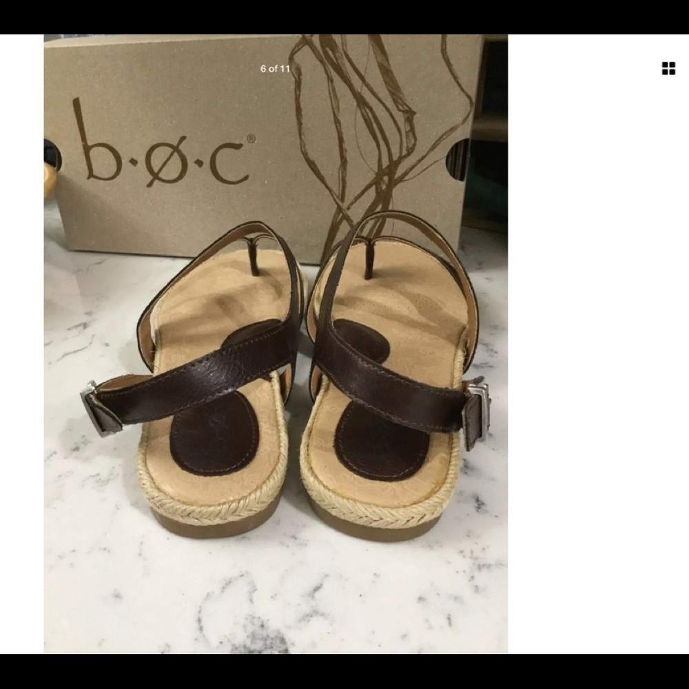 B.O.C Lucila Flat Thong Slingback Sandals
Brown 8M - Picture 6 of 8